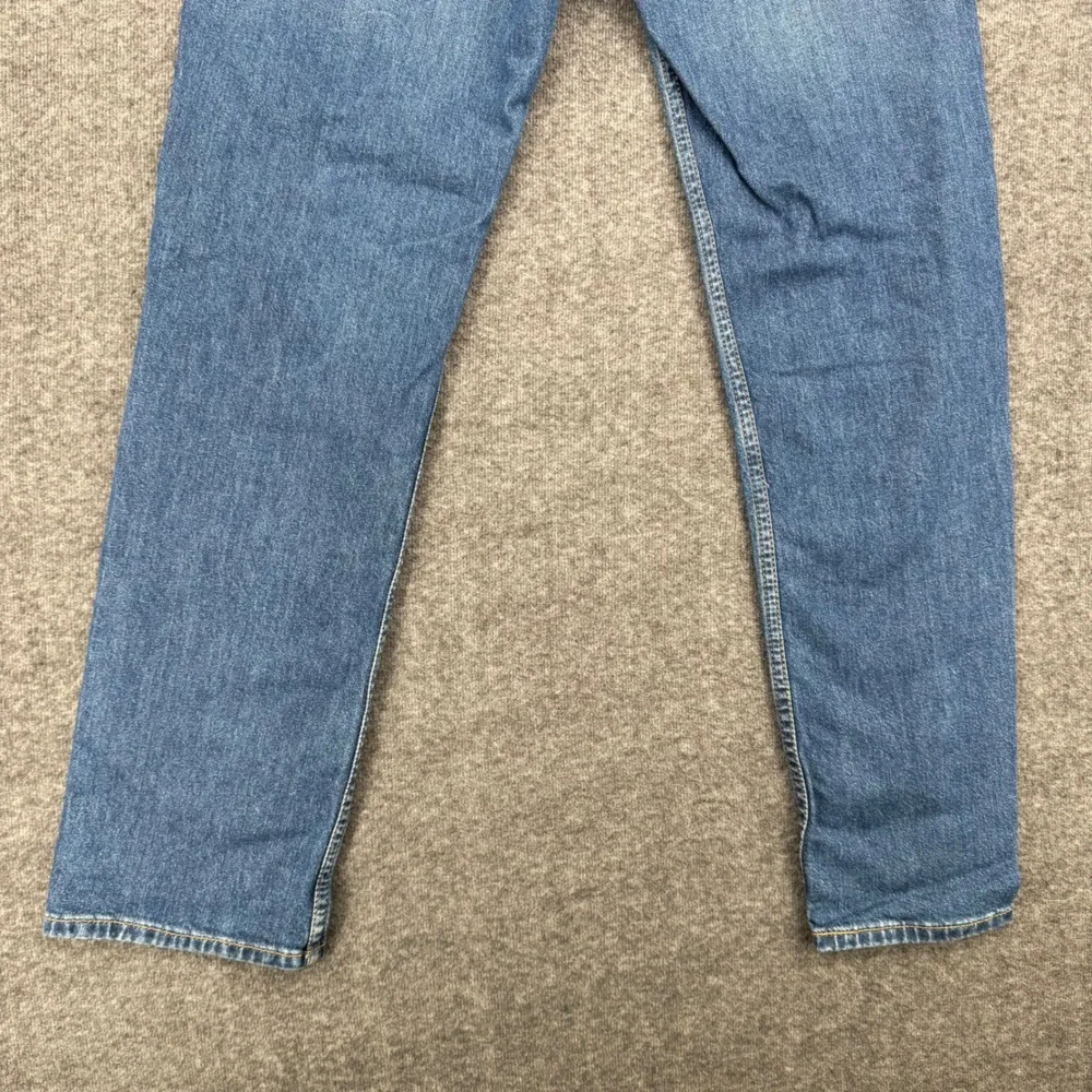 Levis 514 Straight Fit Mens Jeans Size 30 Medium Wash Blue Casual Denim workwear